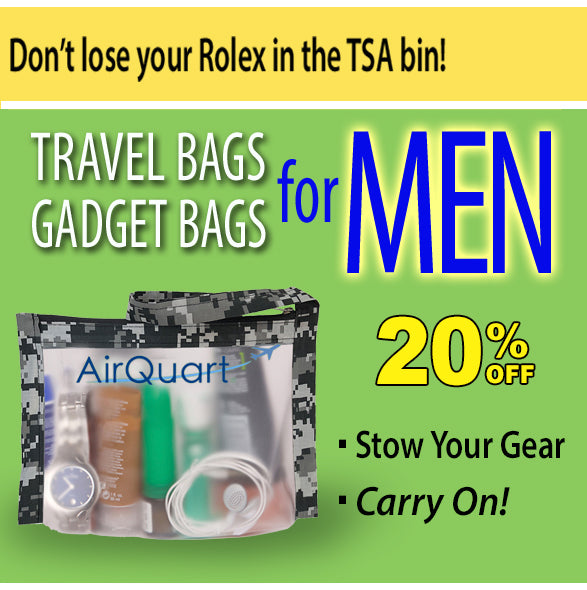 AirQuart® Travel Bag for MEN